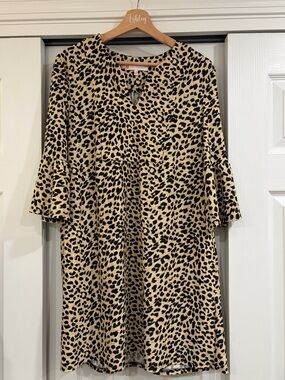 Jude Connally Cheetah‎ Shift Dress